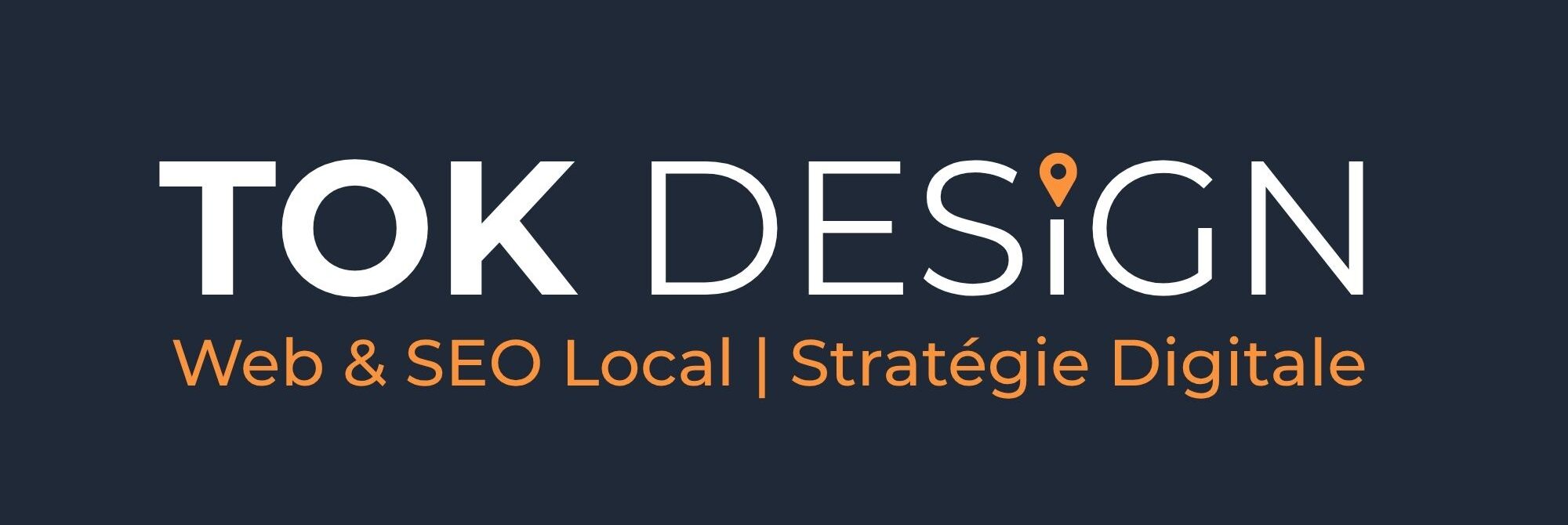 Logo de TokDesign, agence web spécialisée en création de sites sur-mesure, SEO local et GEO.